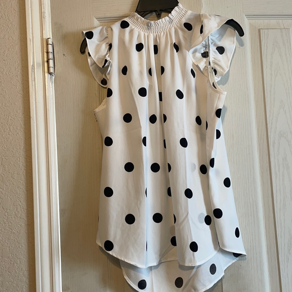 Polkadot blouse